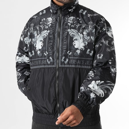 VERSACE JEANSジャケット Versace Jeans Couture - Zip Jacket 79GASD11-CQ19D Black - Ryses