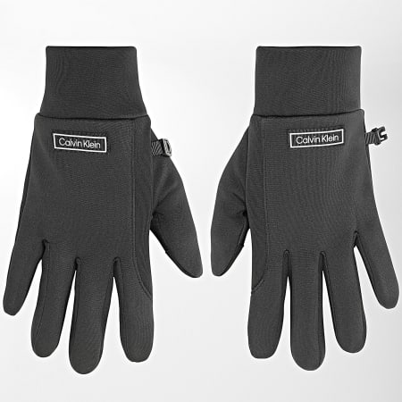 Calvin Klein - Guantes Tech Nylon 039G Negro