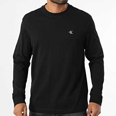 Calvin Klein - Tee Shirt Manches Longues RD247 Noir