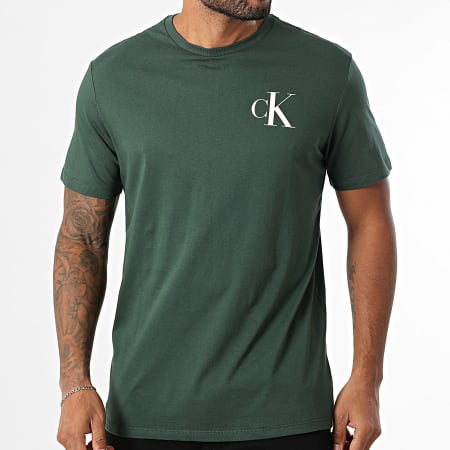 Calvin Klein - RD865 Donkergroen T-shirt