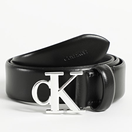 Calvin Klein - Cinturón Fijo 054G Mujer Negro