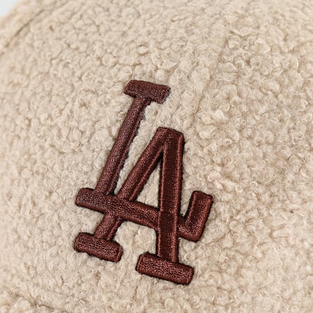 New Era - Casquette Borg 9Forty Los Angeles Dodgers 60691229 Beige