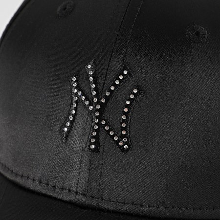 New Era - Casquette Femme Satin Rhinestone New York Yankees 60691310 Noir
