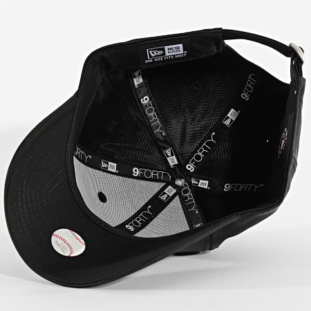 New Era - Casquette Femme Satin Rhinestone New York Yankees 60691310 Noir