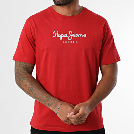 Pepe Jeans - Tee Shirt Eggo PM509979 Rouge