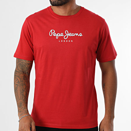 Pepe Jeans - Tee Shirt Eggo PM509979 Rouge