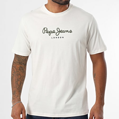 Pepe Jeans - Tee Shirt Eggo PM509979 Beige Clair