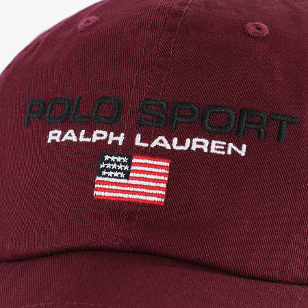 Polo Sport Ralph Lauren - Gorra Sport Logo Burdeos