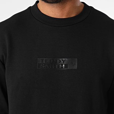 Teddy Smith - John 10817790D Sweatshirt met ronde hals Zwart