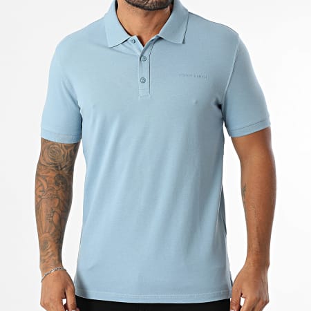 Teddy Smith - Polo Short Sleeve Alban 11316818D Light Blue