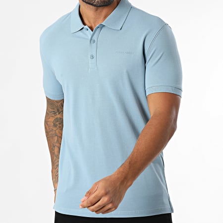 Teddy Smith - Polo Short Sleeve Alban 11316818D Light Blue