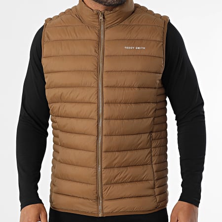 Teddy Smith - Doudoune Sans Manches Terry 12014310D Camel
