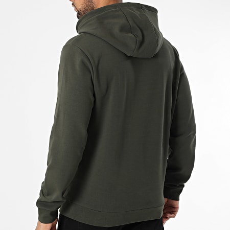 Teddy Smith - Sweat Capuche Company 10817923D Vert Kaki Foncé