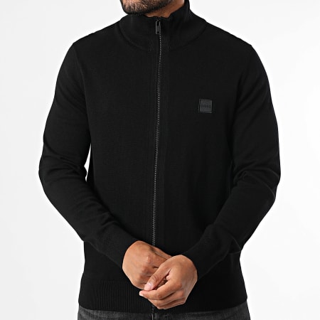 BOSS - Kanozip Zipped Cardigan 50543692 Black - Ryses
