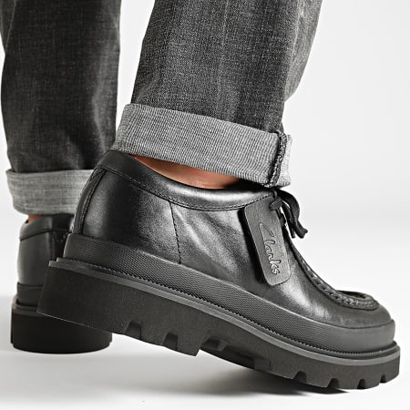 Clarks - Badell Seam Black shoes - Ryses