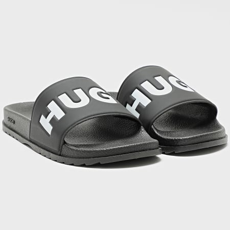 HUGO - Claquettes Match It 50498352 Noir Blanc