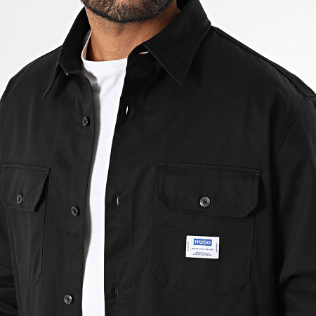 Blu Hugo - Maglietta over Ekynone 50520001 Nero