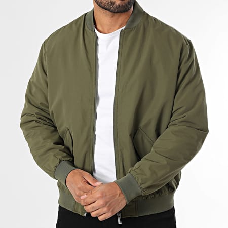 Only And Sons - Chaqueta Bomber Russel Verde Caqui