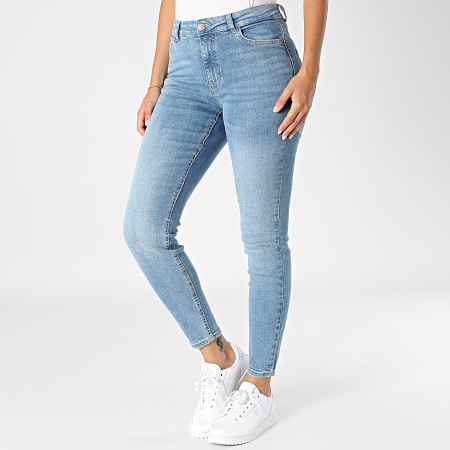 Only - Jean Skinny Femme Fina Bleu Denim