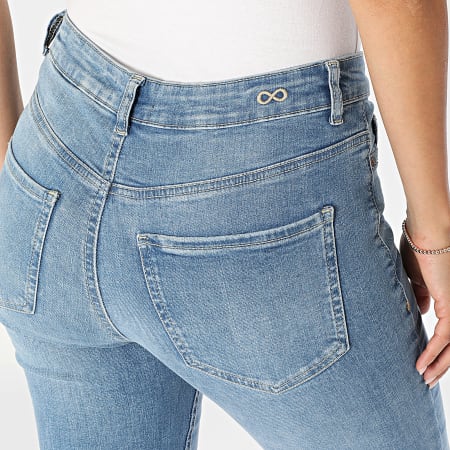 Only - Jean Skinny Femme Fina Bleu Denim