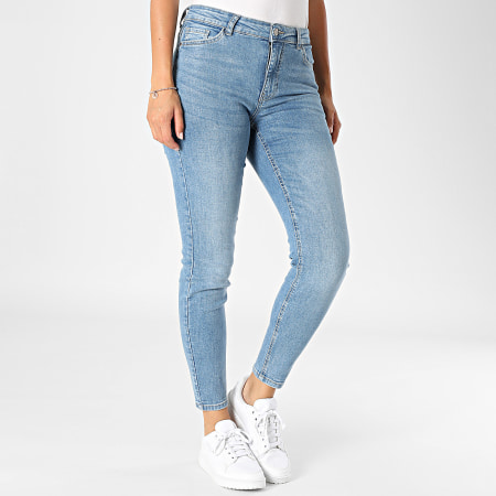 Only - Jean Skinny Femme Fina Bleu Denim