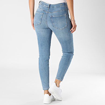 Only - Jean Skinny Femme Fina Bleu Denim