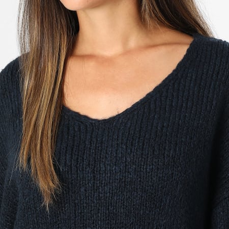 Only - Pull Femme Dinea Bleu Marine