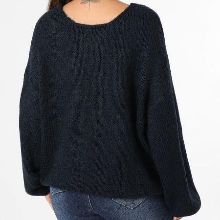 Only - Pull Femme Dinea Bleu Marine