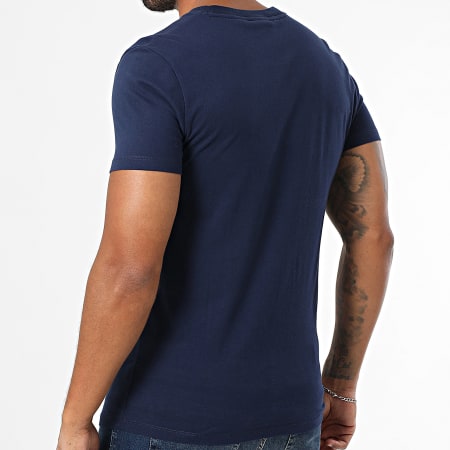 Superdry - Camiseta Essential Logo Bordado M1011245A Azul Marino