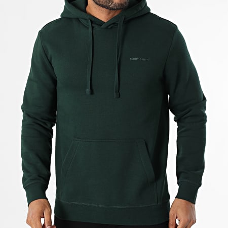 Teddy Smith - Sweat Capuche Nark 10816921D Vert Foncé