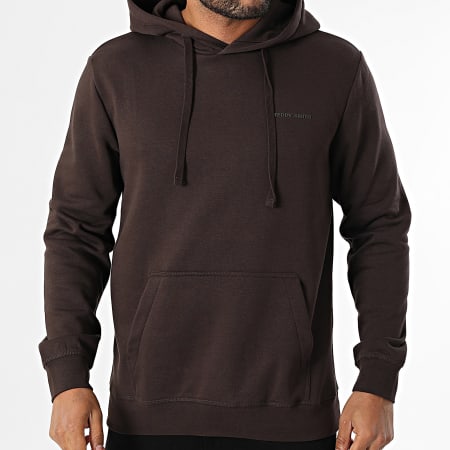 Teddy Smith - Sweat Capuche Nark 10816921D Marron Foncé