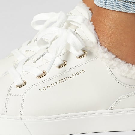 Tommy Hilfiger - Baskets Femme Casual Cupsole 8824 Ecru