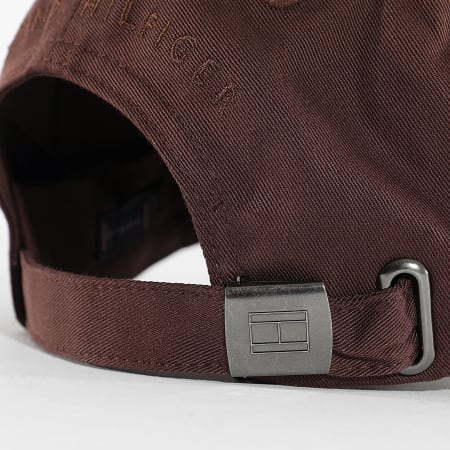 Tommy Hilfiger - Casquette Flag Cotton 6 Panel 3008 Marron