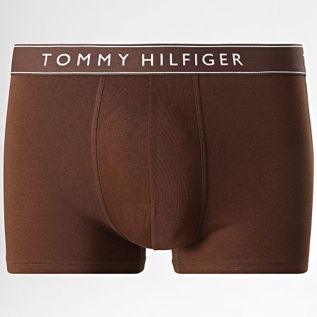 Tommy Hilfiger - Lot De 5 Boxers Everyday Essentials 3679 Beige Marron Bleu Marine Vert Kaki Rouge