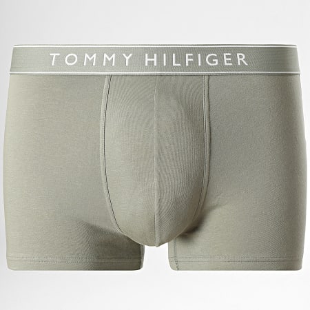 Tommy Hilfiger - Lot De 5 Boxers Everyday Essentials 3679 Beige Marron Bleu Marine Vert Kaki Rouge