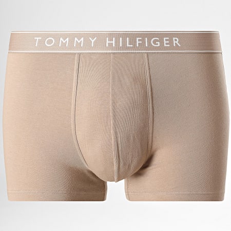 Tommy Hilfiger - Lot De 5 Boxers Everyday Essentials 3679 Beige Marron Bleu Marine Vert Kaki Rouge