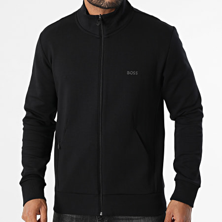BOSS - Skaz zip-up sweatshirt 50506152 Black - Ryses