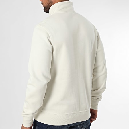 Champion - Sweat Col Montant Zippé 221229 Beige Clair
