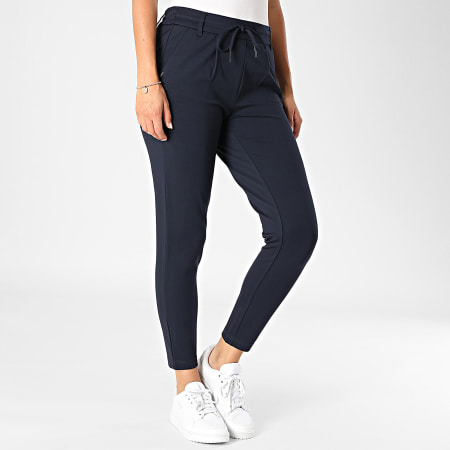 Only - Pantalones Poptrash Life para mujer Azul marino