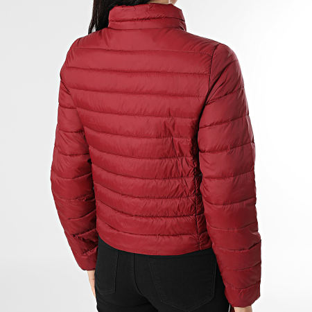 Only - Chaqueta con cremallera Tahia Burdeos para mujer