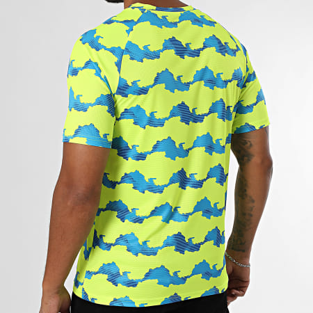 Puma - Maillot OM Warm Up 781554 Verde lima Azul claro