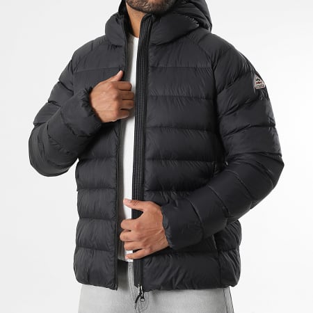 Arial Hooded Jacket Black