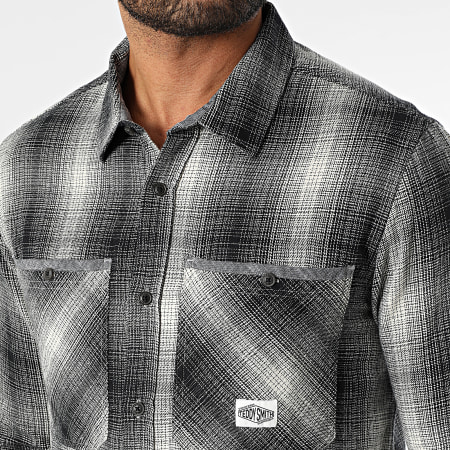 Teddy Smith - C-Trent Camicia over 10716621D Nero Beige