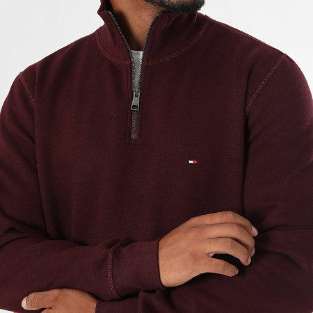 Tommy Hilfiger - Sudadera con cremallera Essential 7233 Burdeos