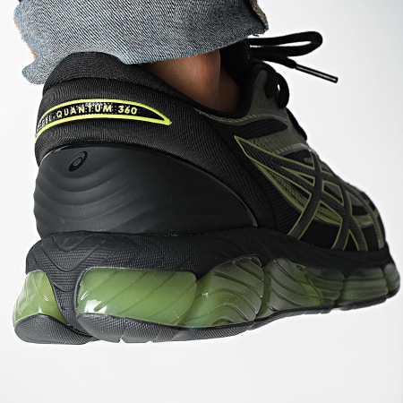 Asics - Cabazes Gel Quantum 360 VIII 1203A305 Preto Verde Maçã