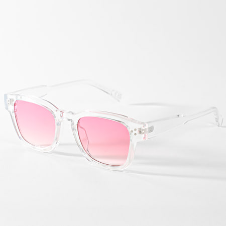 Classic Series - 554 Occhiali da sole rosa trasparente