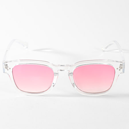 Classic Series - 554 Occhiali da sole rosa trasparente