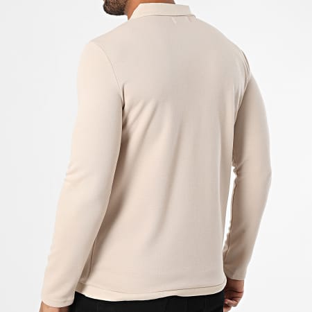 Frilivin - Polo de manga larga 230 Beige claro