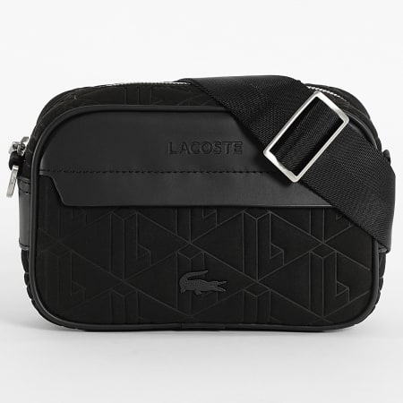 The Blend Tas Metalen Krokodillenlogo Zwart