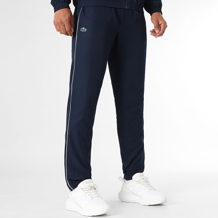 Lacoste - Ensemble De Survetement Logo Crocodile Bleu Marine
